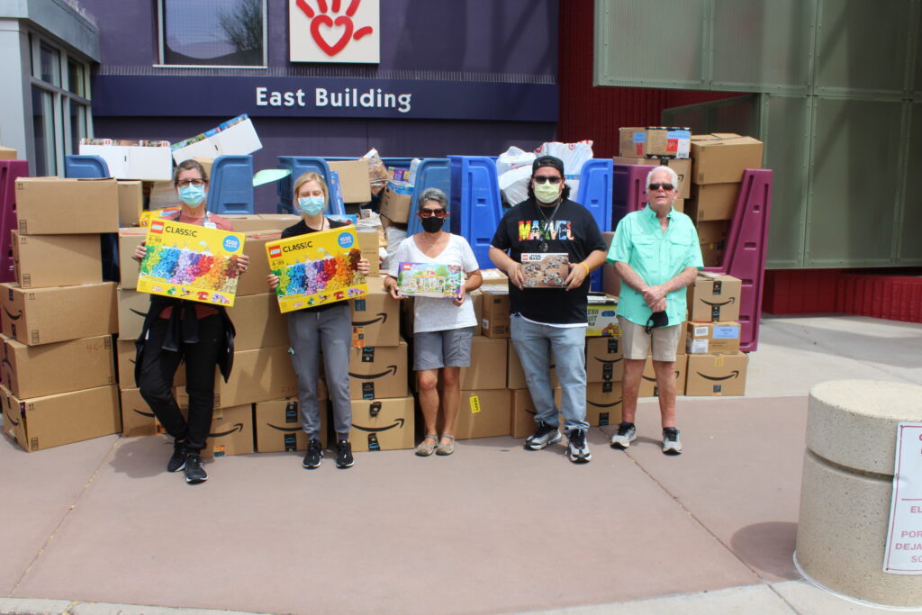 S4SC’s May Day Event donated 2,035 boxes of LEGOs and over 400 other toys and gift cards. Smiles has now donated over 18,400 gifts to PCH.
